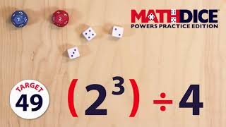 Think Fun lauamäng Math Dice
