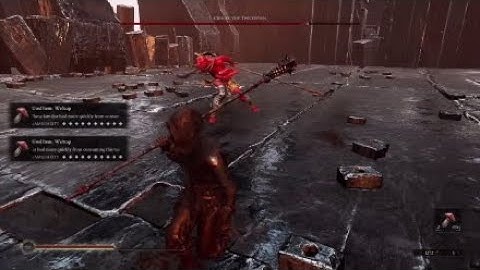 Mortal Shell Crucix The Twiceborn boss fight