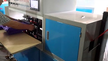 Nonwoven automatical handle loop sealing machine