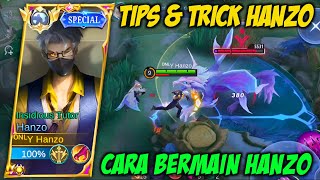 Tips Bermain Hero Hanzo!! Cara Hanzo Masuk War - Mobile Legends