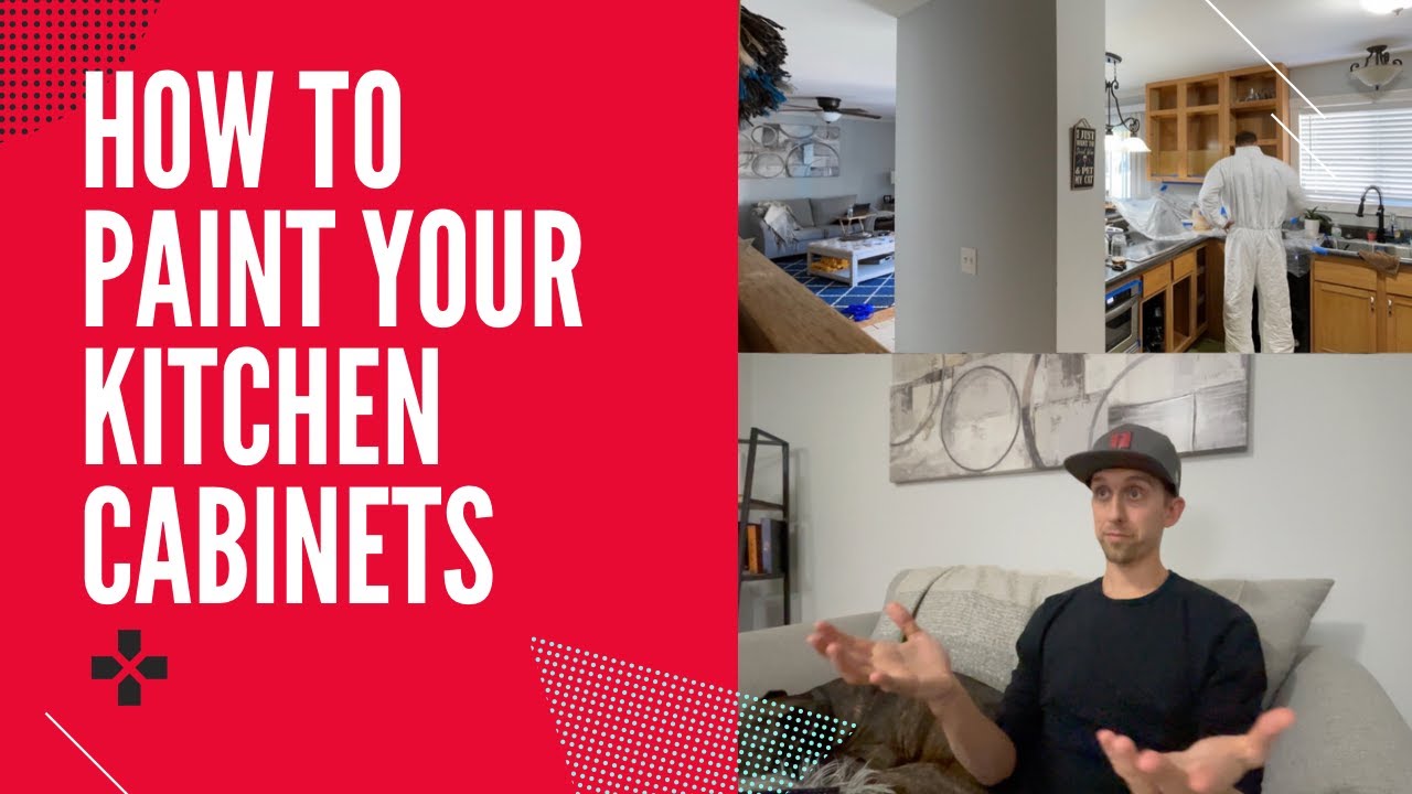 How to paint your kitchen The right way! YouTube
