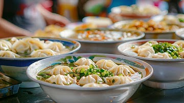 Handmade Chinese-style Wonton Noodle Soup & Dimsum in Vietnam/TOP 10 Vietnamese Food You MUST EAT