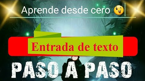Tutorial Cómo CREAR una APP android | EditText
