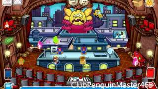 Club Penguin Squidzoid Vs Shadow Guy And Gammalgal Hd