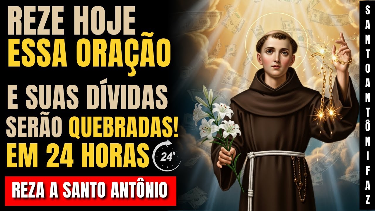 Santo Antônio Quebra Dívidas e Ativa Prosperidade Rápida em 3 Dias