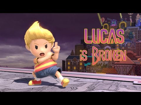 LUCAS IS BROKEN Super Smash Bros Ultimate Montage