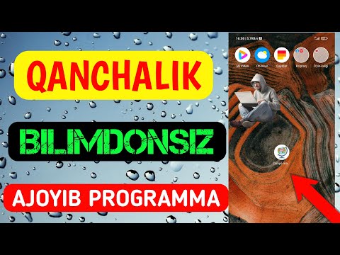 SIZNI BILIMDON QILADIGAN PROGRAMMA💯 // Albatta Bilimingizni Sinab Kõring...