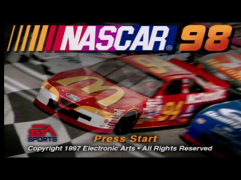 NASCAR 98 -- Gameplay (PS1)