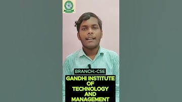BRANCH CSE FIRST YEAR STUDENT AT GITAM BHUBANESWAR #admission #engineeringcollege #btech #education