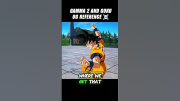 Gamma 2 And Goku Og Deference 🤯 #crashout #gamma2 #sparkingzero #dragonballz #dbz