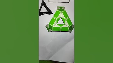 #How to make rubik cube stand with snake cube#viral #trending #shorts