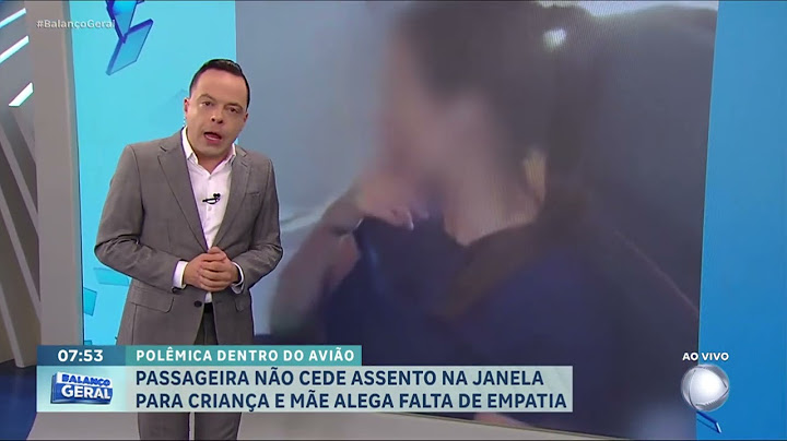Polêmica do avião: Mulher se nega a ceder lugar para criança na janela e mãe enfurece |Balanço Geral