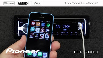 How To - DEH-X5800HD - App Mode for iPhone