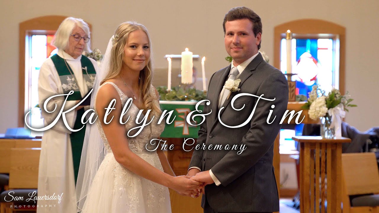 Katlyn + Tim The Wedding Ceremony Galilee Lutheran Church YouTube