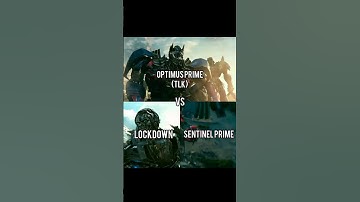 Optimus prime(TLK) vs Lockdown + Sentinel prime #transformers #shorts #kesfet #optimusprime