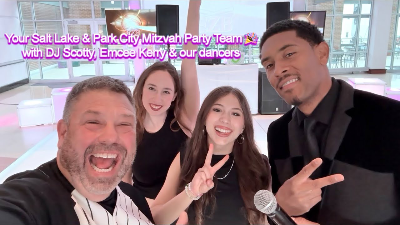 Park City Bar Mitzvah DJ 🎉 Salt Lake Bat Mitzvah DJ & Simcha Party Planner for Your Family:)