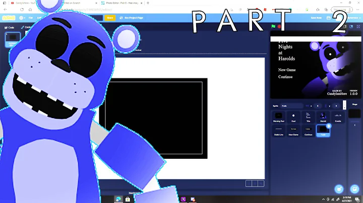 (PART 2) How To Make a ADVANCED FNAF Game on Scratch