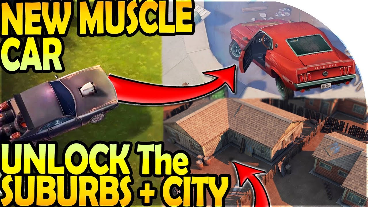 NEW MUSCLE CAR VEHICLE to Unlock SUBURBS + CITY Last Day on Earth Survival Update 1.9.9 YouTube NEW MUSCLE CAR VEHICLE to Unlock SUBURBS + CITY Last Day on Earth Survival Update 1.9.9 YouTube