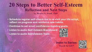20 Steps to Better Self-Esteem – Reflection and Next Steps