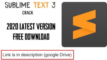Sublime Text 3 Crack Latest Version 2020 || Techno Supporter