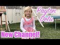 Payton&#39;s First Video | Ninja Kidz TV highlights!