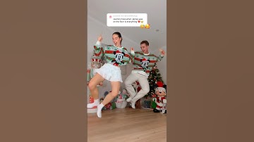 UNDERNEATH THE TREE SPED UP GOT US FEELING THE CHRISTMAS VIBE! 😍🎄 #dance #christmas #funny #shorts