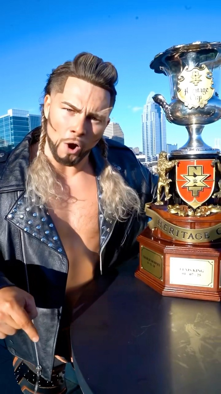 Lexis King is ready to defend the Heritage Cup in his hometown, TONIGHT! ? #WWENXT