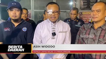 CEGAH PEREDARAN N4RK0BA, LAPAS PEKALONGAN DIGLEDAH