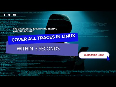 Cover All Traces (Logs and History) on linux system in 3 seconds [Tutorial]
