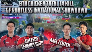FEDE'S AIM IS ABSOLUTELY LOCKED ON‼️AXEL CLUTCHES IT, BTR CHICKEN DINNER WITH 14 KILLS - RUTHLESS...