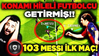 103 MESSI İLK MAÇINDA HAT-TRICK!! BEN HAYATIMDA BÖYLE BİR FUTBOLCU GÖRMEDİM!! PES MOBILE