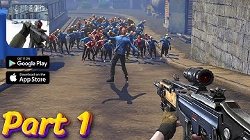 Zombie Apocalypse: Doomsday-Z Gameplay Walkthrough Part 1 - Surviving the Undead! (iOS, Android)