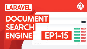 Project scaffolding and set-up EP 1 - Create a document search engine in Laravel