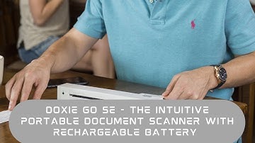 Doxie Go SE - The Intuitive Portable Document Scanner with Rechargeable Battery and Easy Software