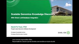 Scalable Genomics Knowledge Discovery with Direct LLM... - David Yuan - GenCompBio - CBHC 2026