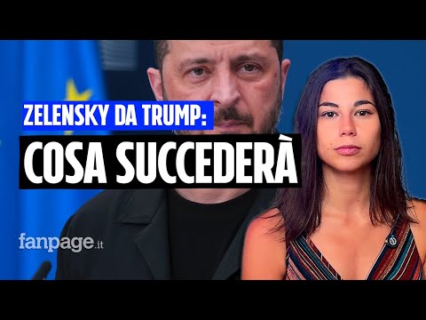 Video Zelensky a Washington con gli europei: cosa dobbiamo aspettarci dall'incontro