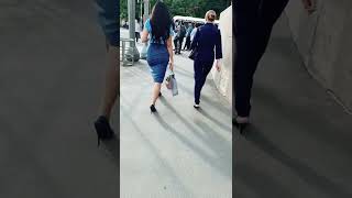 Woman cool legs