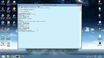 how to install mongoDB in windows8
