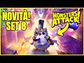 TUTTE LE NOVITA&#39; DEL NUOVO SET 8: MONSTERS ATTACK 👾👾