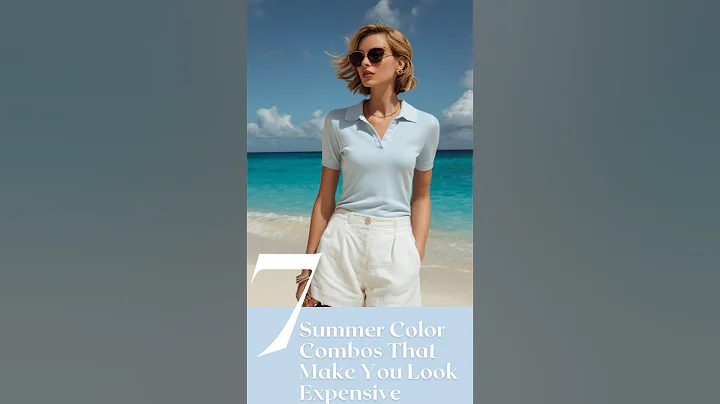 7 Summer Color Combos for Women | Old Money Aesthetic #shorts