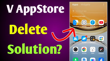 How to delete V Appstore