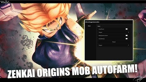 Best Zenkai Origins Mob Autofarm Script! | Use When Goku Farm is Done