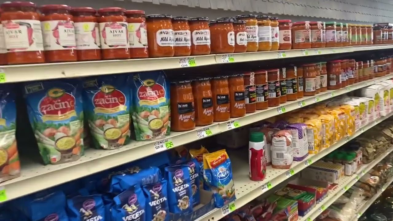 Hrana, piće I ostalo sa prostora Ex Yu u St. Louisu.