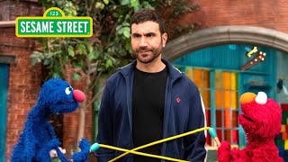 Elmo Plays Hide and Seek with Brett Goldstein and Grover | Sesame Street Season 53