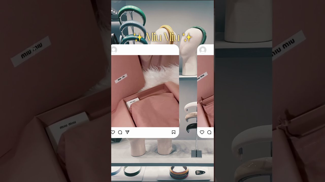  Miumiu Miu Unboxing Patent Leather Headband In Ivory