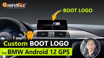 Custom BOOT LOGO BMW Android GPS sreen Add DIY Startup LOGO image to BMW Android 12 navigation!