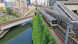 JR東日本E233系0番台トタH56編成　御茶ノ水駅発車　20260606 142125
