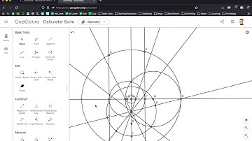 Constructing a Heptadecagon (17-gon) with Geogebra