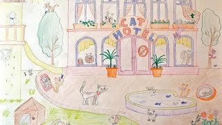 Рисунок "Кошачий Отель" - что на нем? Рисунок "Кошачий Отель" - что на нем?