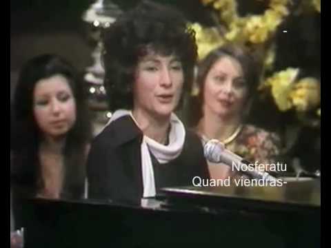 Marie-Paule Belle - Wolfgang et moi - Nosferatu - télévision 1973